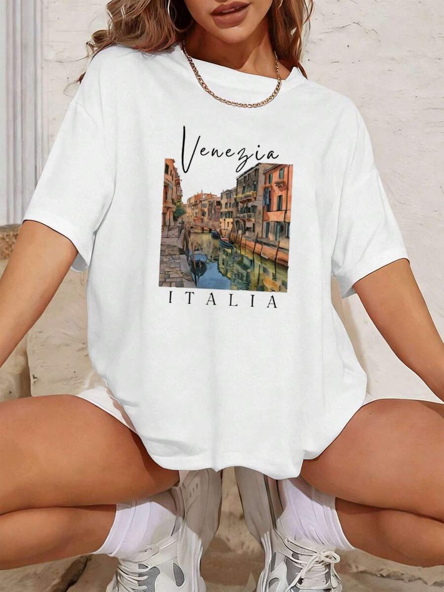 Women T-Shirts - White - View 1