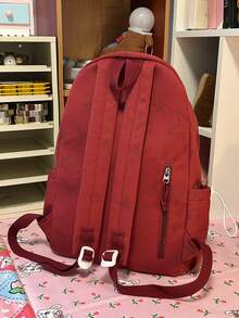 多隔层学院风星形印花尼龙双肩包/女式背包；可容纳15.6英寸笔记本电脑的笔记本电脑背包；多口袋轻便书包；大容量旅行包；多功能书包；方便通勤的日常背包，适合学生、初中生、高中生、护士、教师、商务人士、旅行度假、商务出行、日常通勤、购物、办公、约会、徒步、训练、工作、生日礼物、节日礼物。 - 彩色 - 查看 9