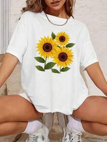 Women T-Shirts - White - View 1