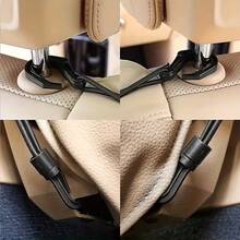 3-Layer Car Storage Mesh Bag, Car Seat Storage Net Organizer, Pet Barrier Net To Prevent Pets Jumping, Pet Safety Guard, Easy Installation, Durable Structure, Scratch-Resistant, Ensures Pet Travel Safety, Car Seat Elastic Storage Net, Easy-To-Install Car Interior Accessory - A - View 5