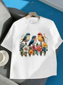 Women T-Shirts - White - View 2