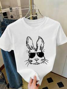Women T-Shirts - White - View 2