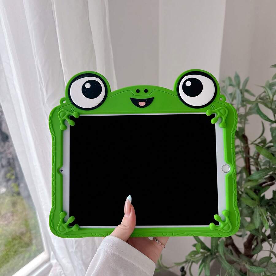 1 chiếc ốp lưng bảo vệ hình chú ếch dễ thương, tương thích với iPad 7/8/9, Air 5/4/3 thế hệ thứ 9 10.2", Pro 11", Mini 7, /A7/8/9, các mẫu mới năm 2022/2024.