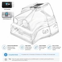1 PC Replacement Water Chamber For AirSense 10 & AirCurve 10, Perfect Fit And Reliable Water Tank, With 10 Packs Filters Compatible With AirSense 10 & AirCurve 10 CPAP Machines - 彩色 - 查看 2