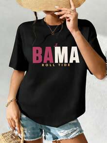 Women T-Shirts - Black - View 2
