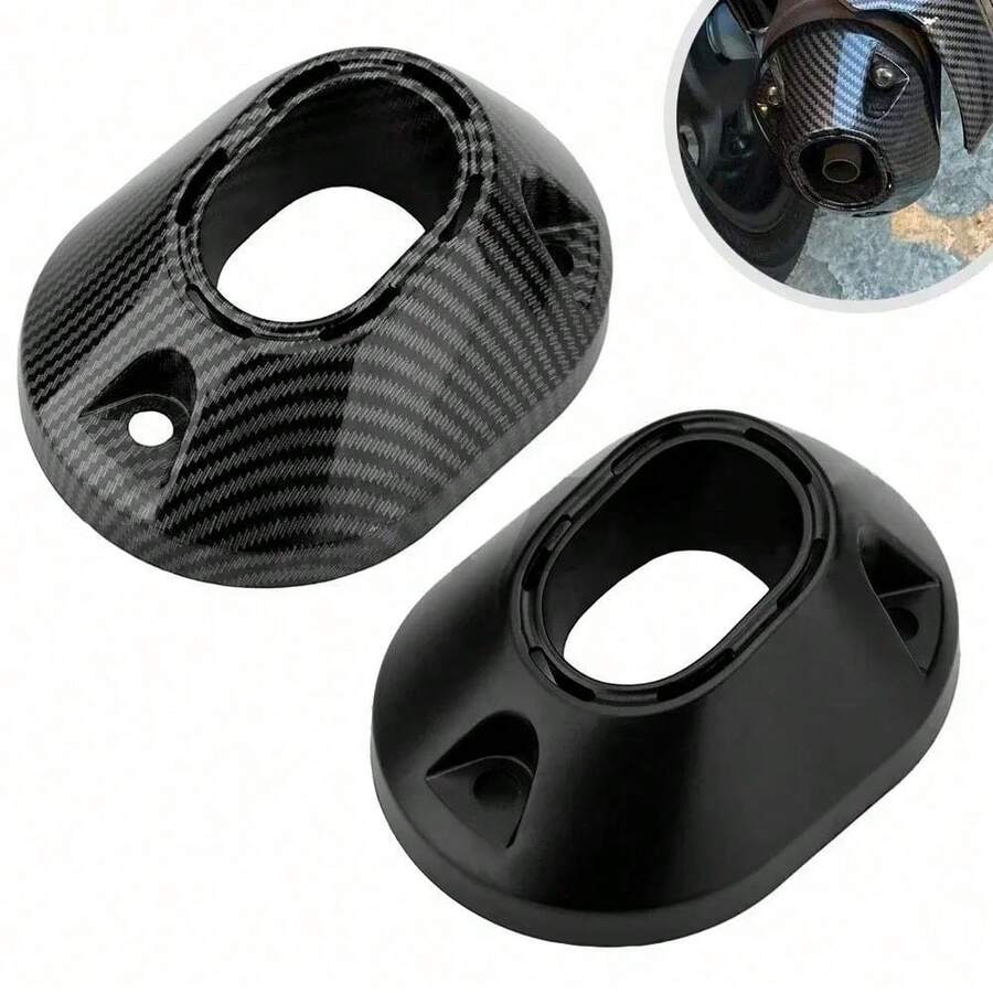 Suitable For PCX 160 Motorcycle - Exhaust Decorative Cover/Guard, Direct Install Modification Accessory, Enhances Motorcycle Appearance, Easy To Install - Exhaust Pipe Cover - View 1