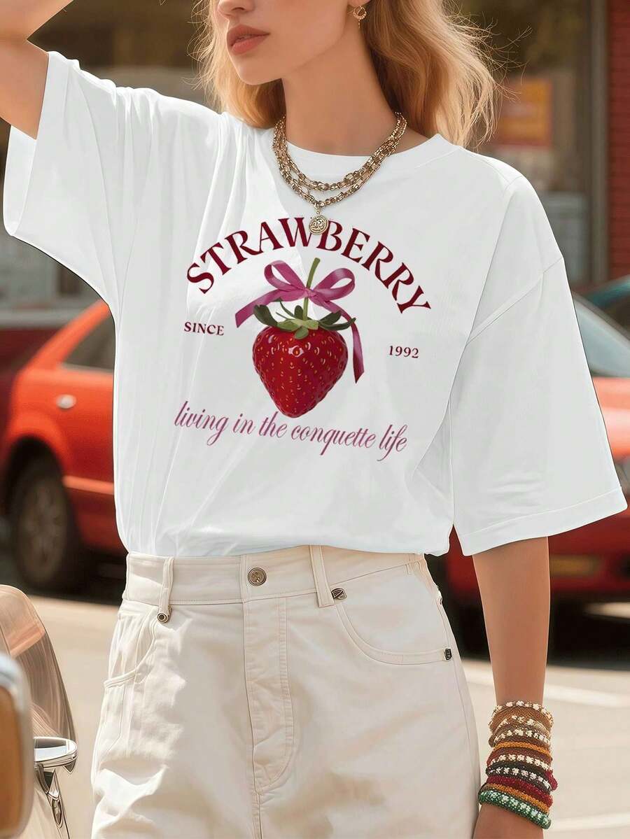 Women T-Shirts - White - View 1