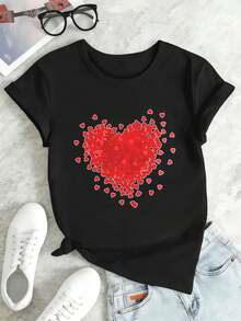 Women T-Shirts - Black - View 2