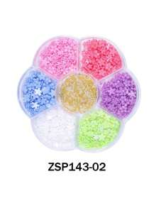 3D Décorations d'art pour ongles avec fleurs colorées, incluant rose, bleu, jaune et violet, de tailles mélangées, avec accessoires de perles métalliques. Convient pour la bijouterie DIY, les fournitures et accessoires de nail art pour le printemps/été - Multicolore - Voir 13