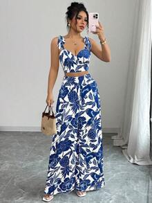 Azul y blanco