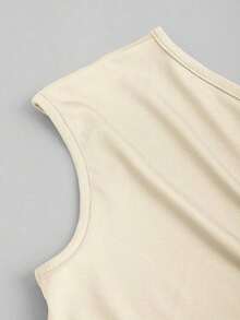 Set de 3 camisetas casuales de mujer de unicolor con hombro asimétrico y cómodas - Multicolor 8 - Ver 7