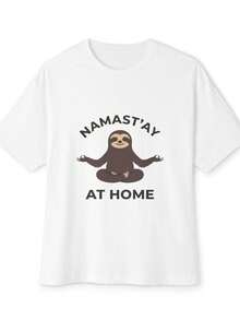 Namast'ay en C1Asa otro T1S1Hirt Yoga otro T1EE, Relaxed Fit. - Blanco - Ver 2