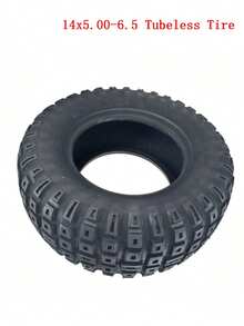 Neumático sin cámara de 14 pulgadas para patinete eléctrico 14X5.0-6.5 130/70-6.5 para FLJ K6 E2 K14 Patinete eléctrico Repuestos de buena calidad - neumático sin cámara - Ver 1