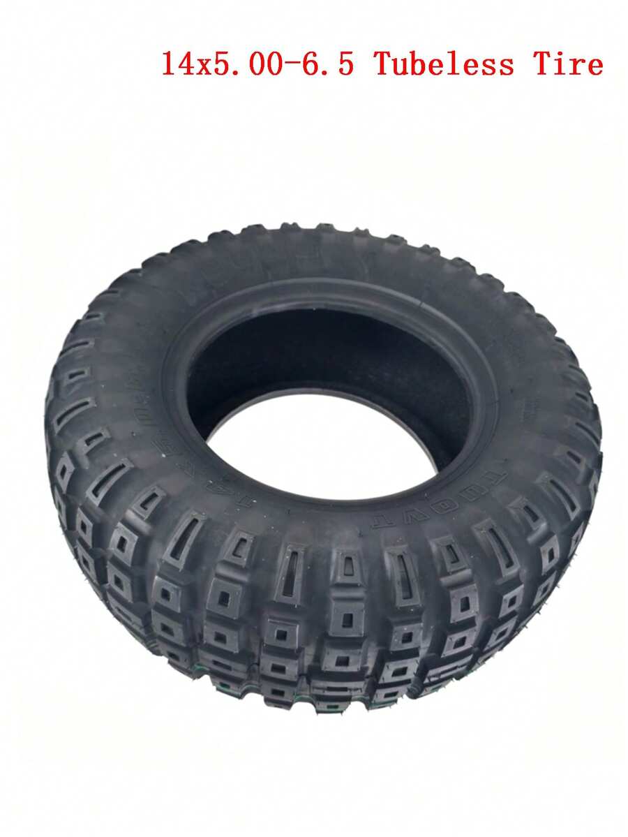 Neumático sin cámara de 14 pulgadas para patinete eléctrico 14X5.0-6.5 130/70-6.5 para FLJ K6 E2 K14 Patinete eléctrico Repuestos de buena calidad - neumático sin cámara - Ver 1