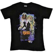 Return Of The Jedi Poster T-Shirt Black Newblusas para mujer playeras de mujer vestidos casuales para mujer y2k playeras deportivas para mujer verano camisetas ropa de mujer Fashion Perfect For Daily - Negro - Ver 6