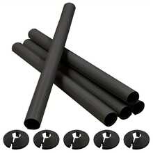 200mm X 15mm Cubierta protectora de tubo de radiador de plástico PVC, manga de radiador reforzada adecuada para tubo de 15mm, decorativa y anticontaminación - color - Ver 11
