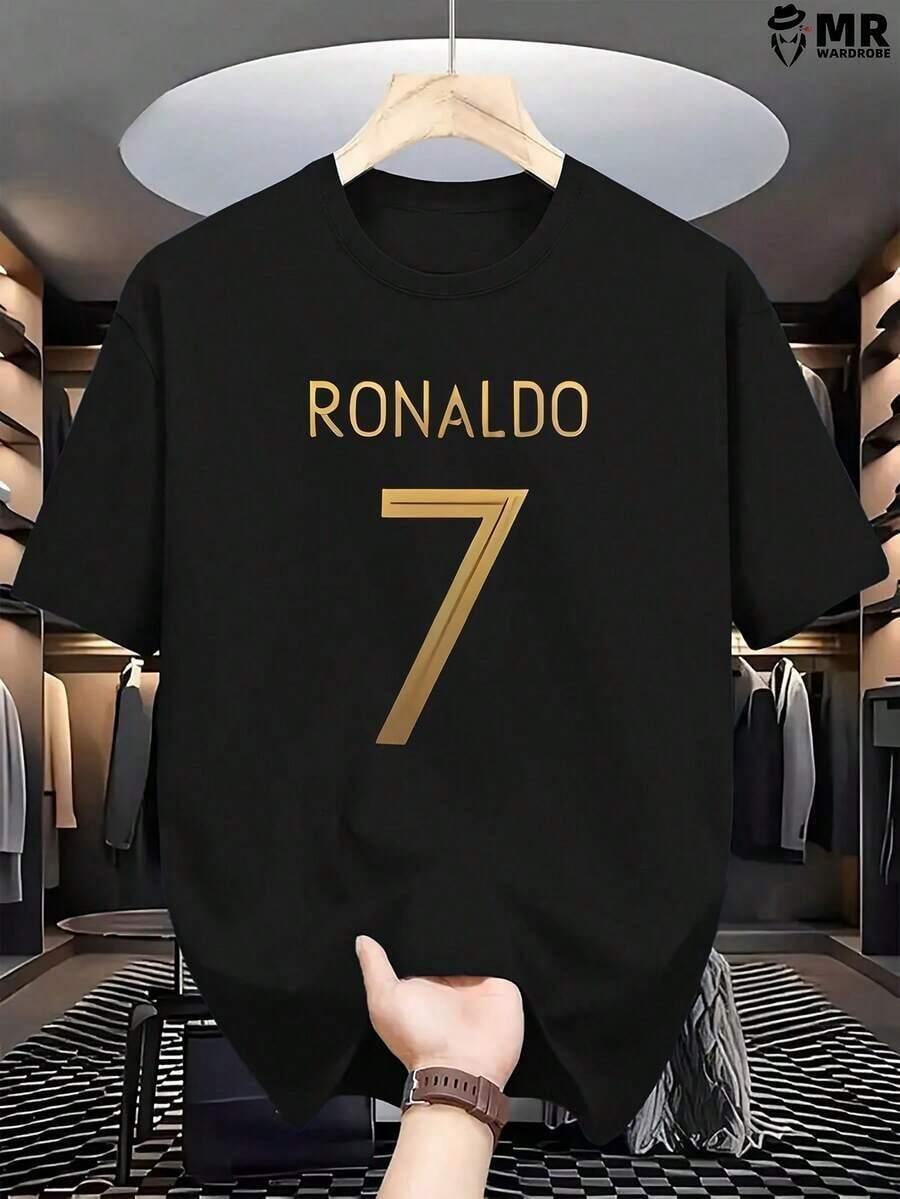 Men T-Shirts - 黑色 - 查看 1