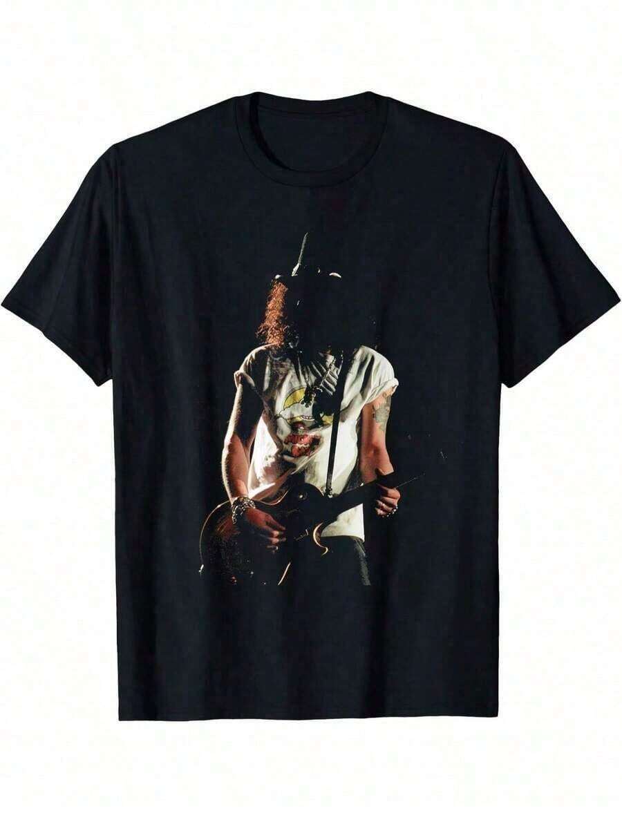 Men T-Shirts - Black - View 1