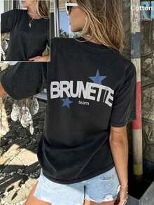 Women T-Shirts - Black - View 9