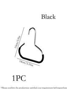 10pcs/6pcs/3pcs/1pc Multi-Function Non-Slip Metal Round Hooks, Suitable For Hats, Underwear, Ties, Scarves, Belts, Applicable For Home, Dorm, Hotel, Bathroom, Bedroom, Wardrobe, Closet Storage Rack - Multicolor - View 11