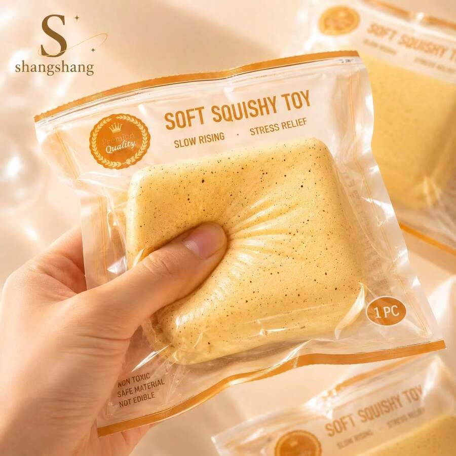 2026 Hot Selling Slow Rebound Squeeze Toy - Realistic Bread Squeeze Toy - Super Soft Milk Brick Stress Relief Toy - Soft Squeeze Toy - Highly Attractive Desktop Decor - Healing Stress Relief Squeeze Toy - Birthday Gift - Perfect Gift - Easter Gift - Graduation Gift - New Hot Selling Product