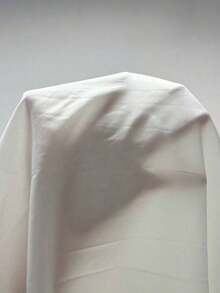 Camisa casual de mujer de unicolor de manga larga y abotonadura sencilla - Blanco - Ver 6
