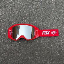 1PC In-Stock Off-Road Motorcycle Goggles, Protective Eyewear, Motorcycle Ski Goggles, Outdoor Riding Glasses - Khung màu trắng và xám với viền bạc. - Xem 1