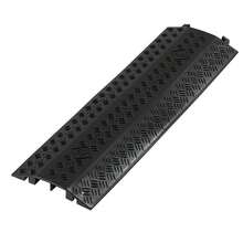 [Free Shipping] Cable Hose Protector Ramp 39x5.1x0.78 Inches For Home Office Warehouse, 17500 Lbs Axle Load Capacity Heavy Duty Floor Cord Management Channel 3 Pack-XY312111 - Multicolor - View 7