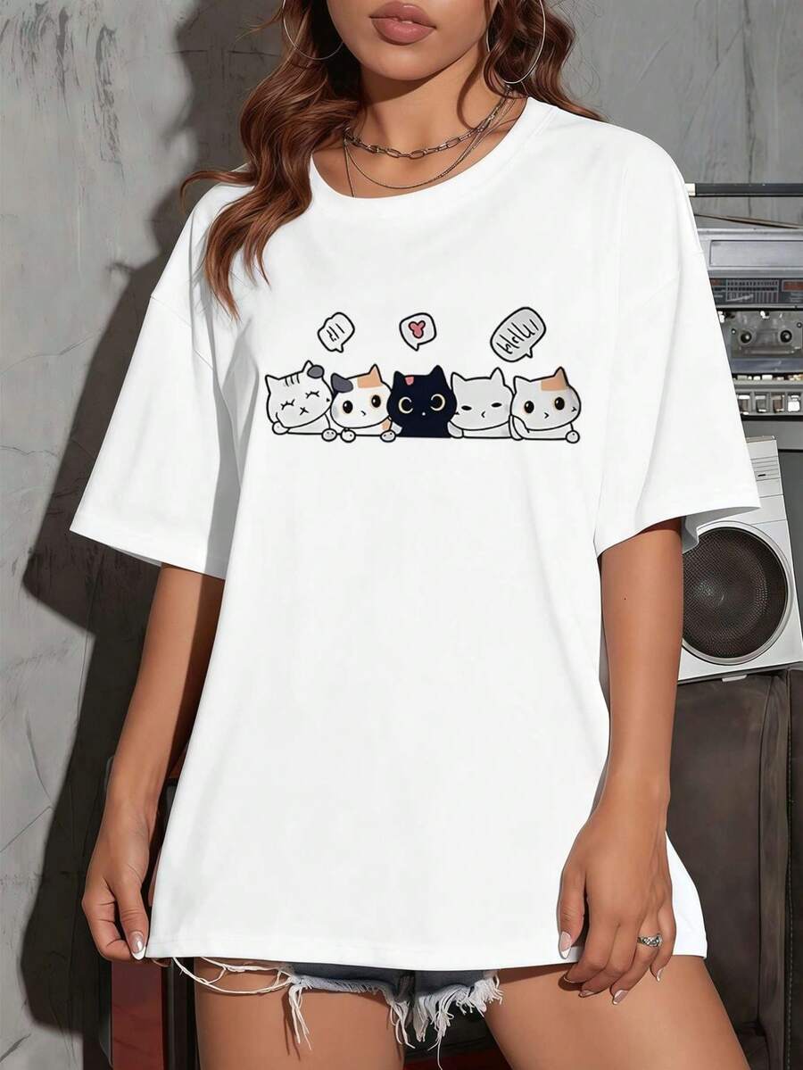 Women T-Shirts - White - View 1