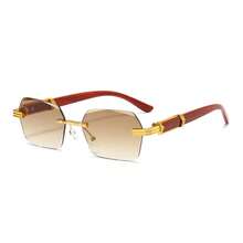 Retro Light Luxury Gold Frame, Business Commuting Available In Multiple Colors, Unisex Fashion Glasses - Multicolor N170 - View 20