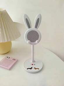 [Customized] Rabbit Ear Phone Holder, Adjustable Multi-Function, Adjustable Angle 0°-90°, Cute Dachshund Print Adds Personalized, Adjustable Height And Angle, Compatible With All Devices, Great Gift For Watching Videos, Live Streaming, Online Classes - Multicolor - View 9