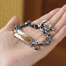 1pc Five Wealth Gods Bracelet, Luxury Unisex Accessory - E370 - View 2