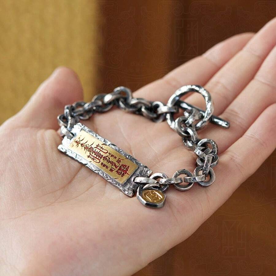 1pc Five Wealth Gods Bracelet, Luxury Unisex Accessory