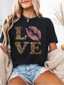 Women T-Shirts - Black - View 1