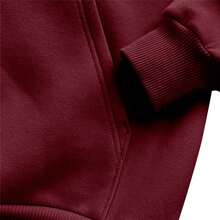 Men Sweatshirts - Burgundy - View 5