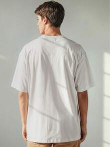 Christian Faith T-Shirt With The Bible Verse "No Formed Against Me" (Isaiah 54:17) - Breathable, Quick-Drying, Moisture-Wicking, Crew Neck, Short Sleeves, For Casual And Athletic Wear - Comfortable Fit For All Seasons, Ideal For Religious Events And Casual Wear - Inspirational Christian Apparel And Teens - Lightweight And Versatile Style With Eye-Catching White Lettering - Great For Training, Running, And Activities. - 白色 - 查看 4