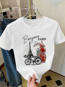 Women T-Shirts - White - View 2