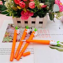Bộ 1/3/6 bút bi hình thỏ cà rốt dễ thương, dụng cụ văn phòng phẩm sáng tạo, thích hợp cho sổ tay, nhật ký, vở ghi chép. - A - Xem 3