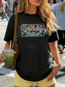 Women T-Shirts - Black - View 1