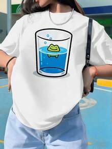 Women T-Shirts - White - View 1