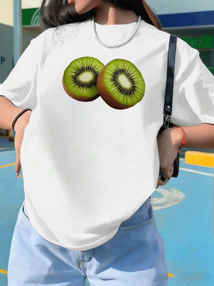 Women T-Shirts - White - View 1