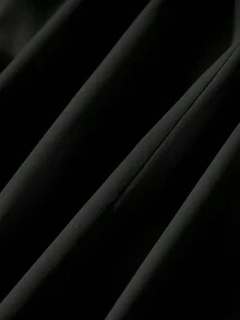 Blusa sin mangas amarilla elegante, top de verano elegante y estilizador para mujeres - Negro - Ver 6