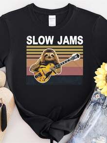 other ow Jams Funny other Playing Guitar Hirt M1en WoM1en c1c1hildren T1S1Hirt sudadera con C1AP1ucha Sweahirt S to 5XL T S1Hirt, UV Sticker, YU458 - Negro - Ver 2