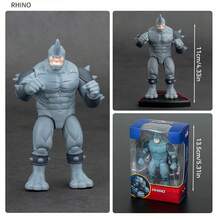 Figura coleccionable de superhéroe de Marvel - Estatuas de personaje de 4 pulgadas y 7 pulgadas, decoración de habitación o regalo perfecto - Multicolor - Ver 25