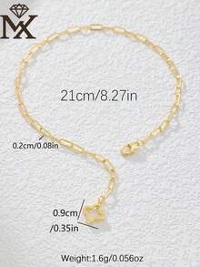 SYMFNY 1 chiếc vòng tay mặt dây chuyền hình cỏ bốn lá rỗng, tối giản, đa năng bằng bạc sterling 925, quà tặng trang sức cho phụ nữ, bạn gái, ngày Valentine. - Vàng - Xem 4