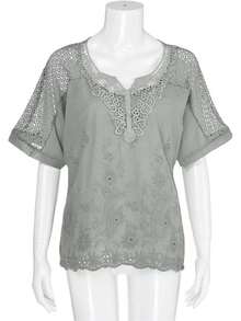 Women Tops - Green - View 5