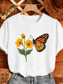 Women T-Shirts - White - View 2