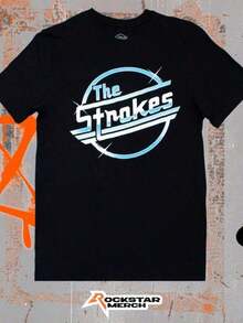 1 pieza Camiseta THE STROKES Og Magna Band 180g 100% Algodón - Negro - Ver 7