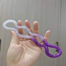 1pc Multicolor Gradient Twist Deformable Rope, Changes With Temperature. Can Massage And Relax Muscles And Fingers, Decor To Create Ambiance, Relieve Stress, Ideal For Office Workers, Students, And A Perfect Gift For Ladies And Mothers. - Multicolor - View 7