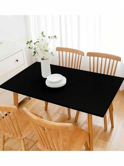 1 chiếc khăn trải bàn co giãn màu trơn, có thể giặt được, chất liệu lụa sữa, trọng lượng vải 125g, thích hợp cho tiệc tùng, đám cưới, sinh nhật, dã ngoại, cắm trại, nhà hàng, các buổi họp mặt ngoài trời, trong nhà và sử dụng hàng ngày.